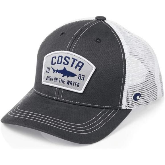 Mens Trucker Hat Mesh Back Adjustable Snapback Fishing Outdoor Baseball Cap - Picture 2 of 4